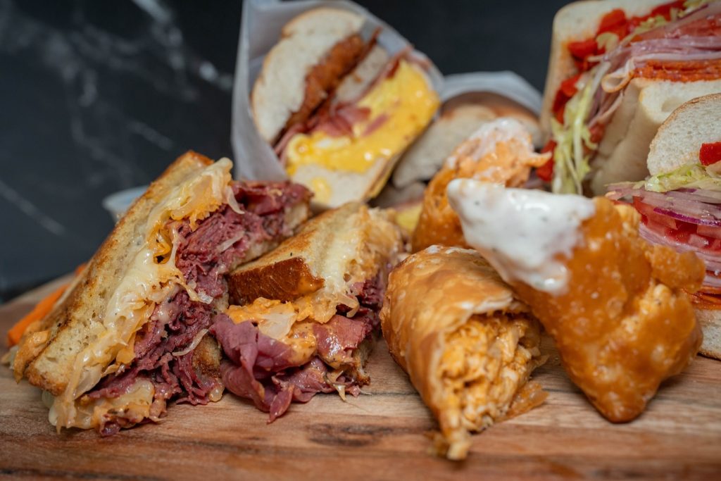 Catering trays from The Boardroom Café